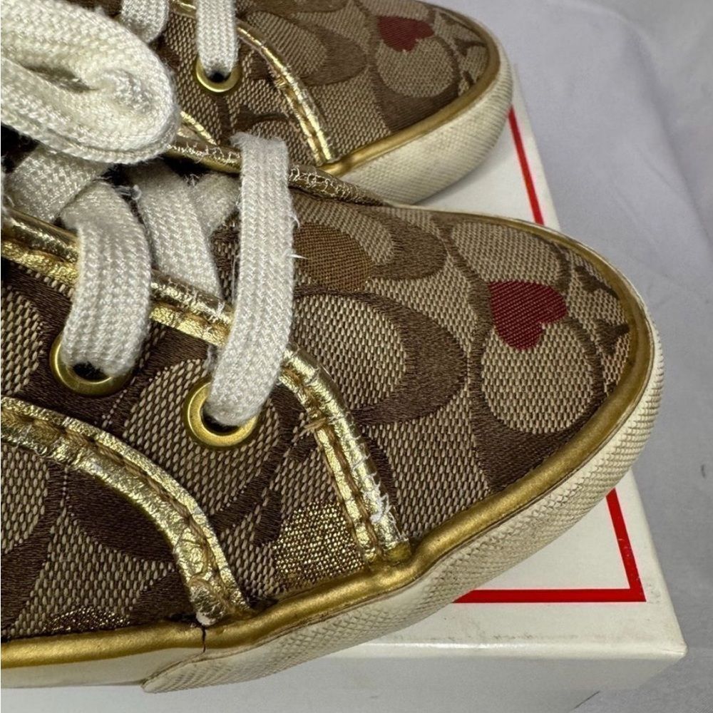 Coach Dee Secret Admirer Sneakers size 7.5M - Picture 6 of 7